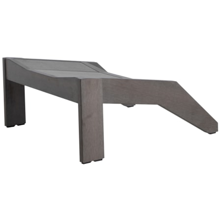 N-Dura Wood Ottoman Footrest