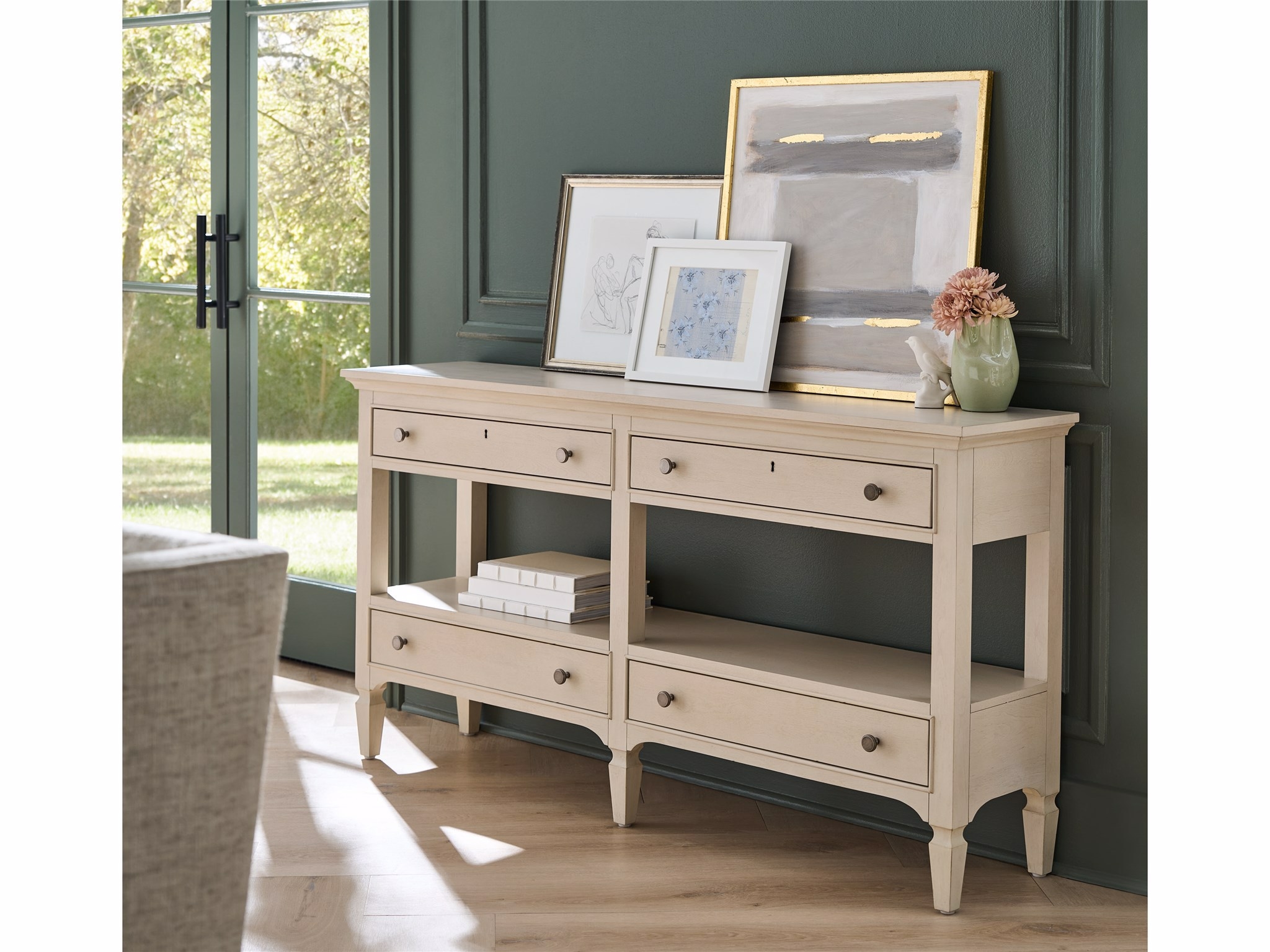 Universal Birchaven 4-Drawer Console