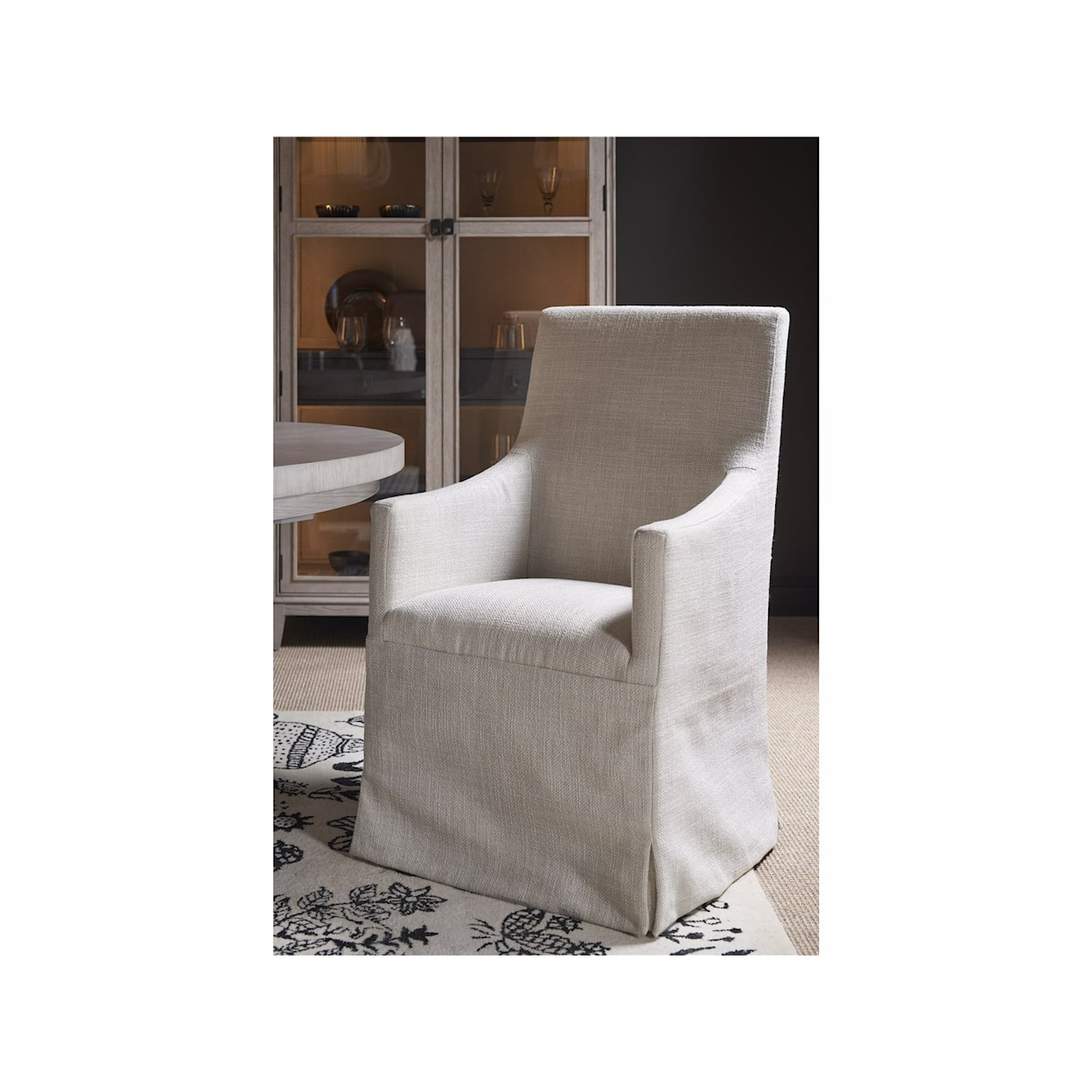 Universal COALESCE Slip Covered Dining Chair