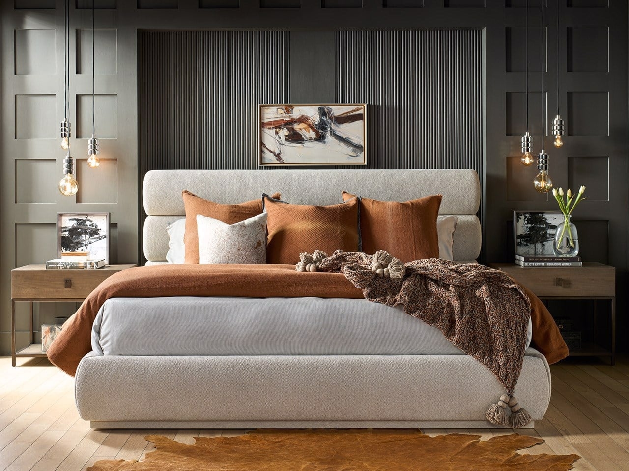 Upholstered King Bed