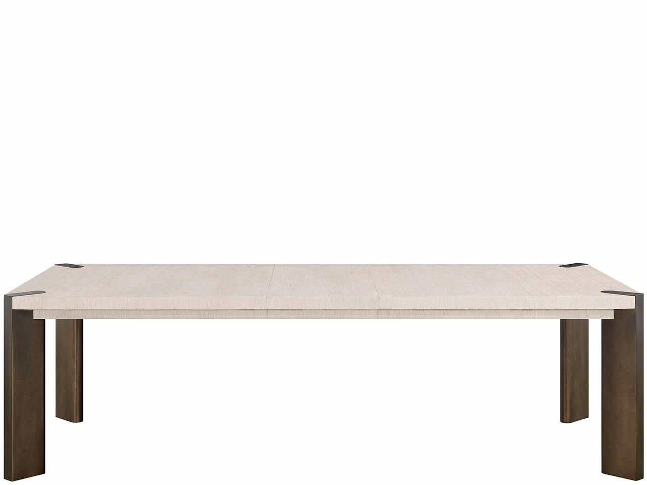 O'Connor Designs Modern- Mist & Veil Extension Dining Table w/Self-Storing Leaves