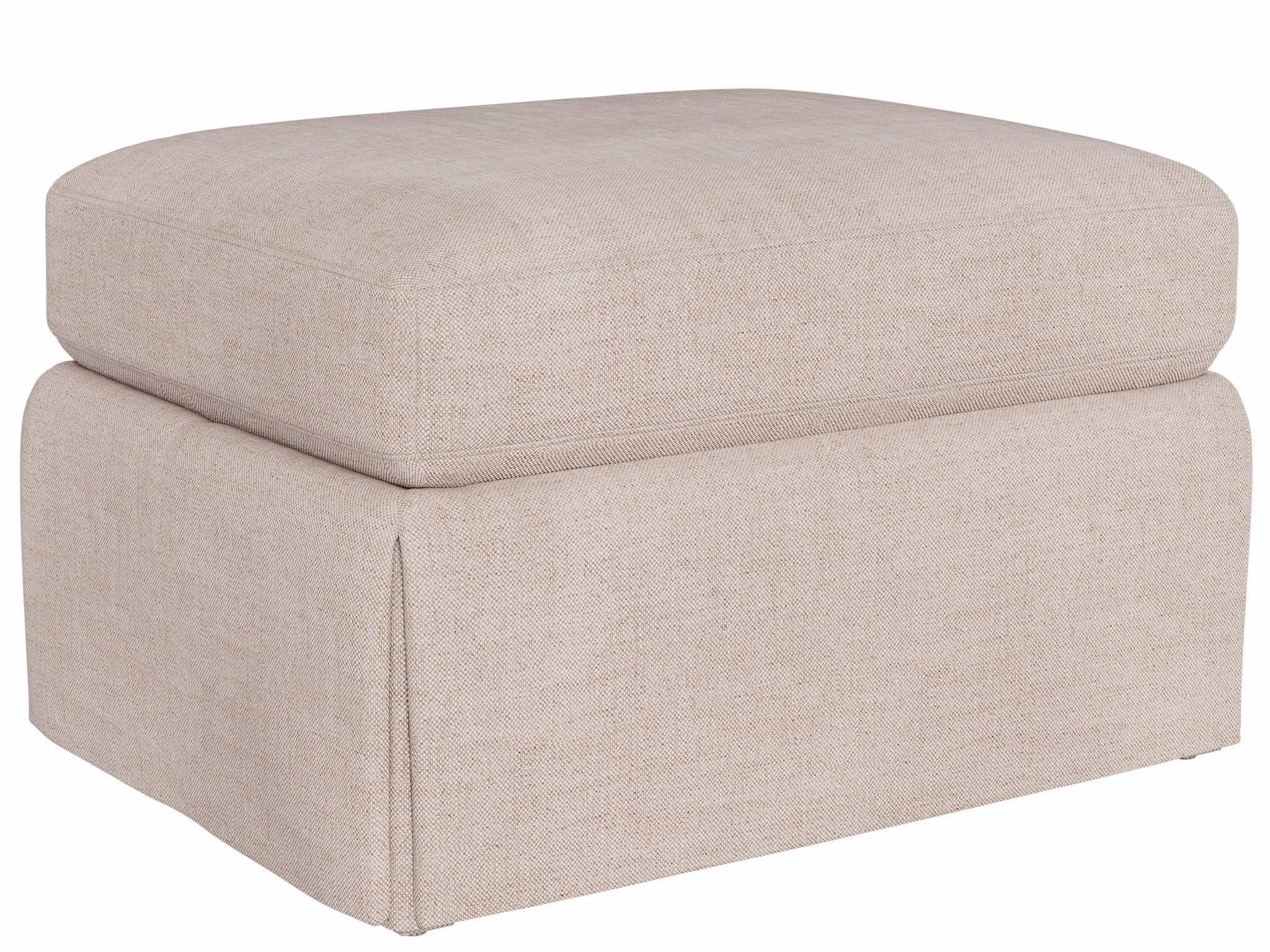 Hudson Skirted Petite Ottoman