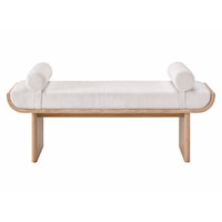 Contemporary Upholstered Bedroom Bench