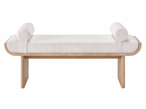 Contemporary Upholstered Bedroom Bench