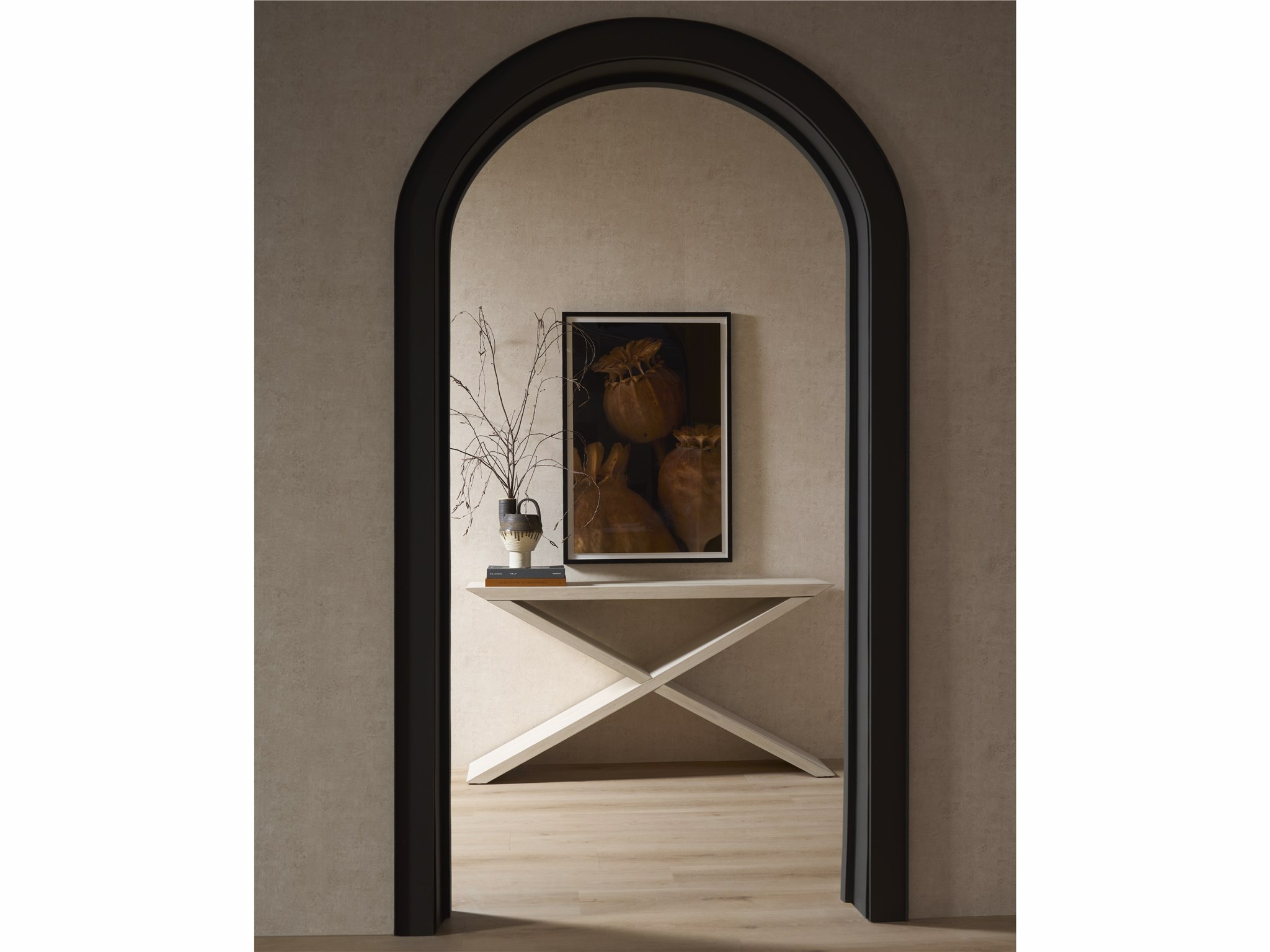 Universal Dwell River Rock Cross Console