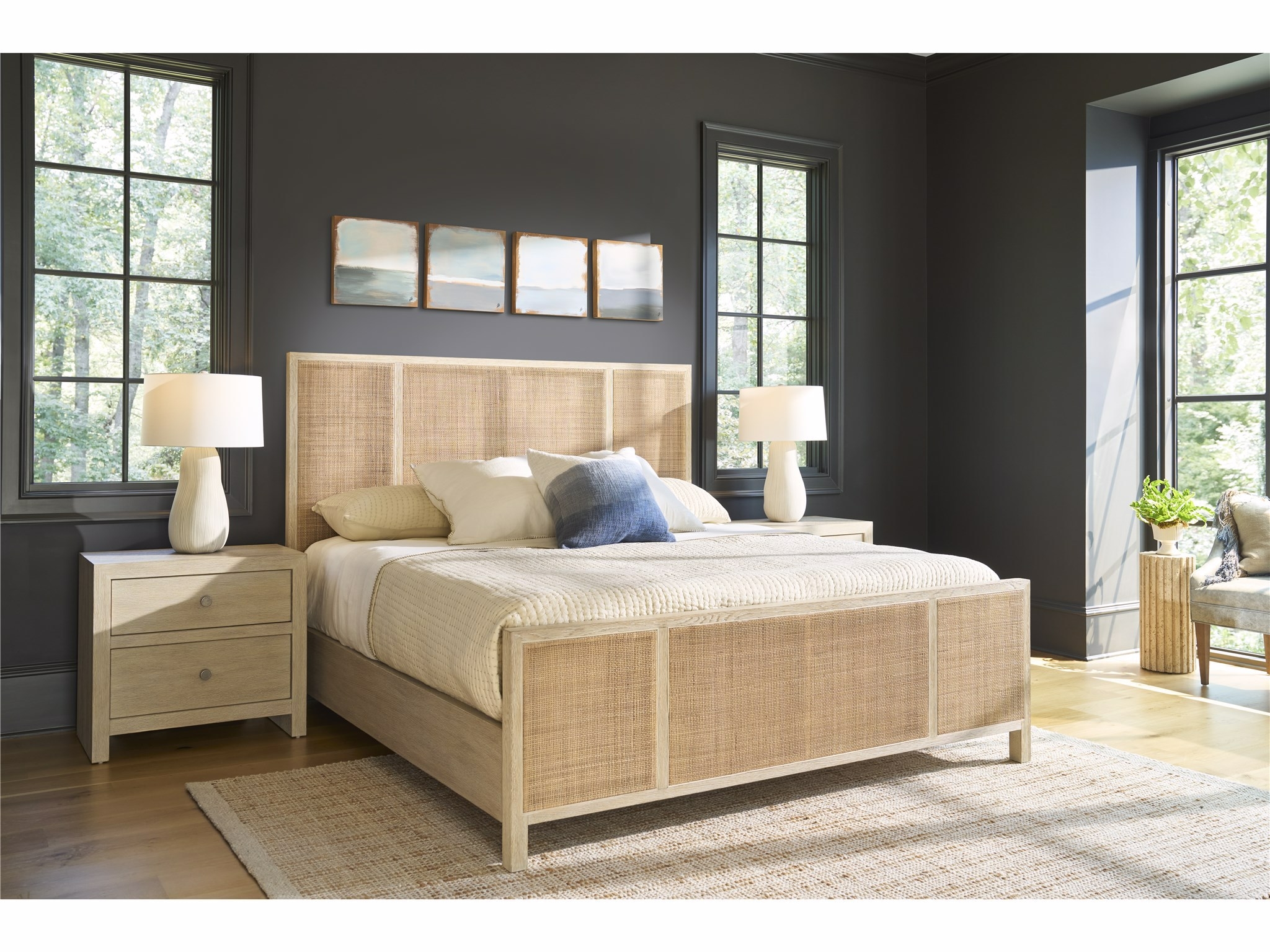 O'Connor Designs Oasis - Coastal Living Home Collection Queen Panel Bed