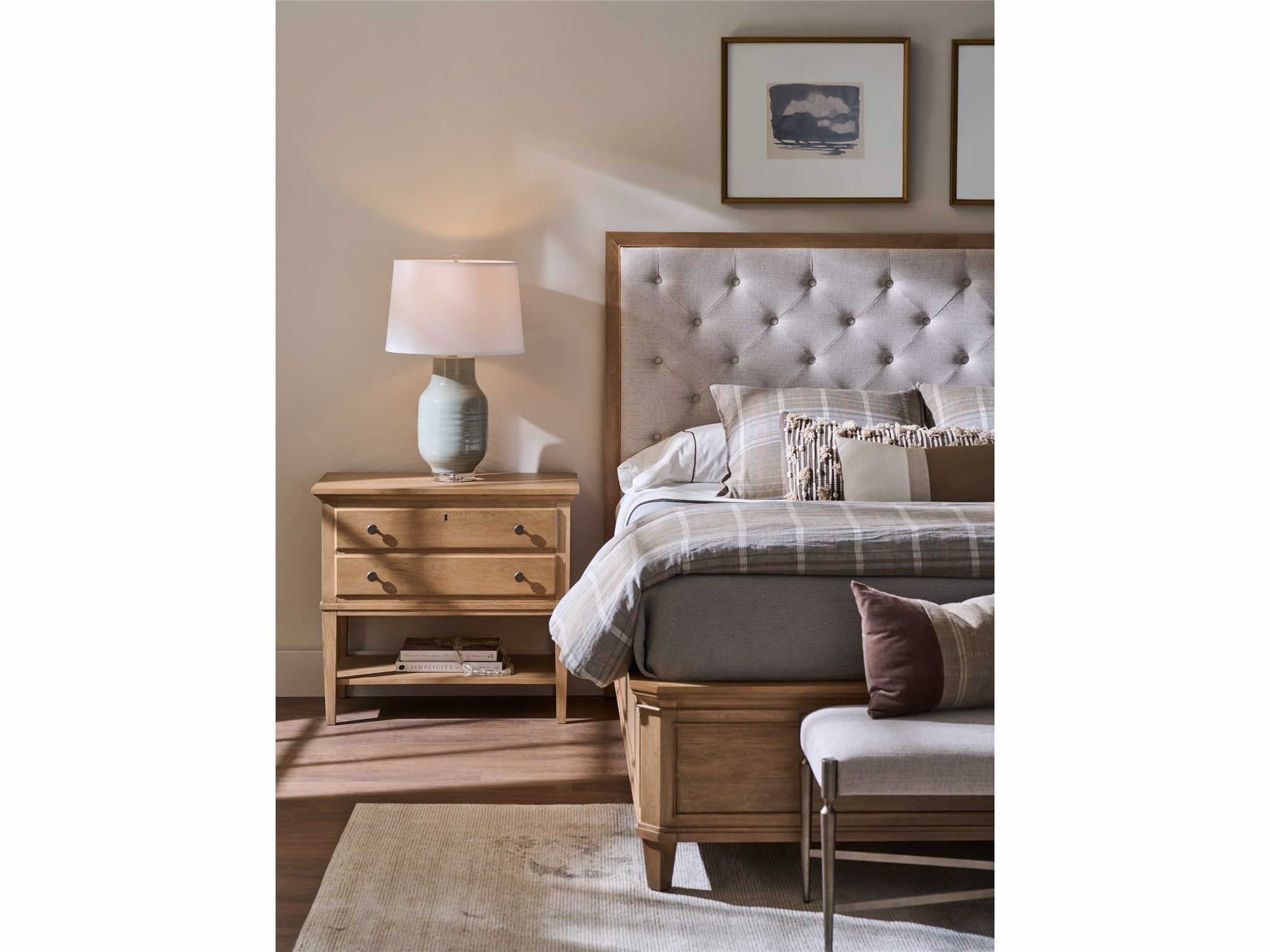 Universal Birchaven 2-Drawer Nightstand