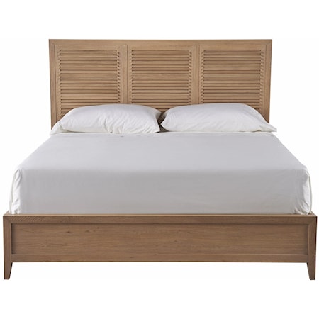 Coastal King Panel Bed