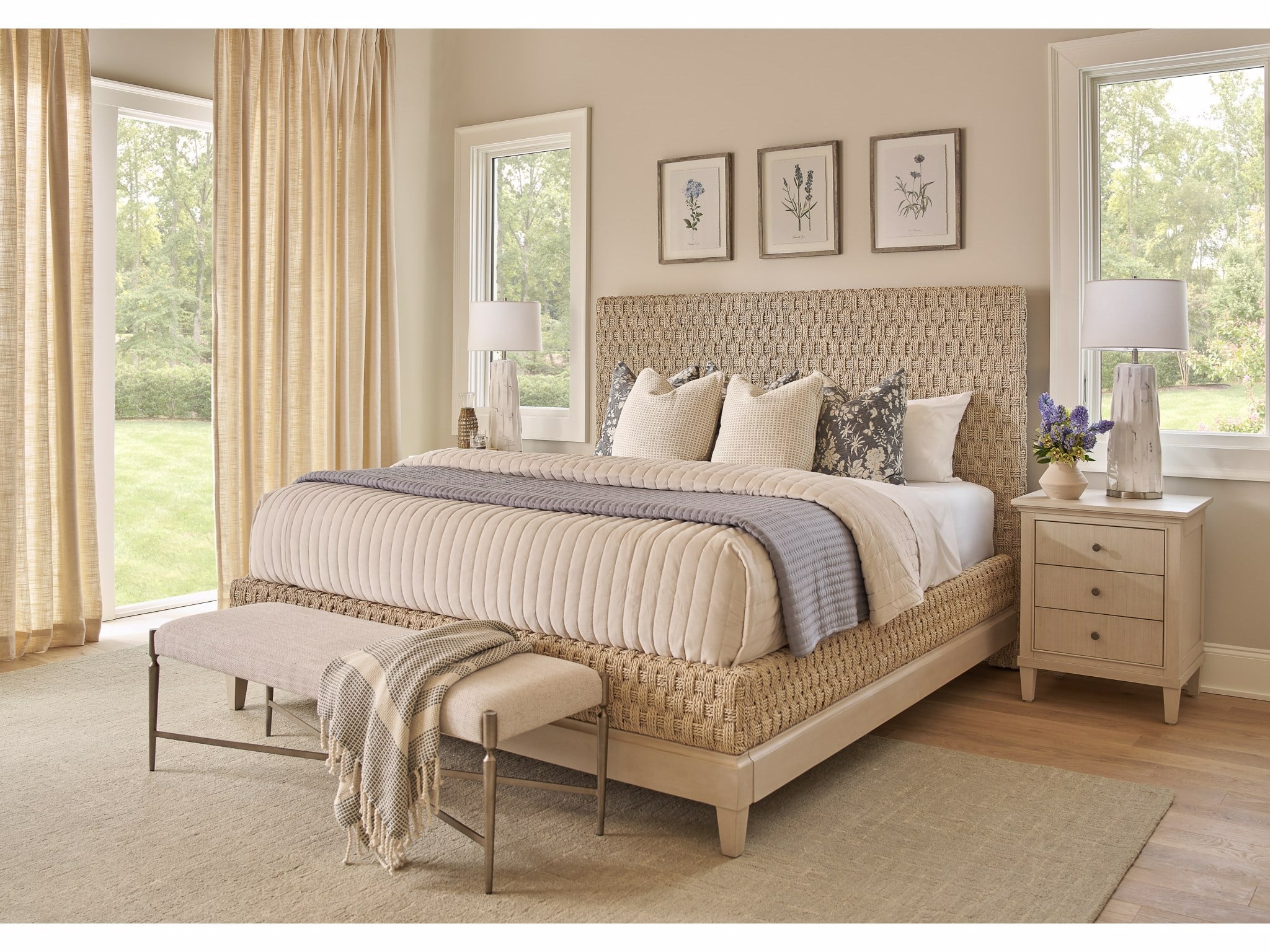 Universal Birchaven 3-Drawer Nightstand