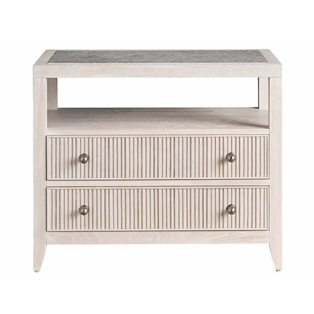 Carmen Two Drawer Nightstand