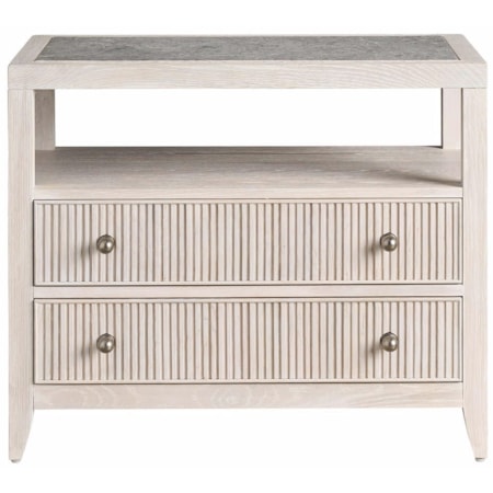 Carmen Two Drawer Nightstand