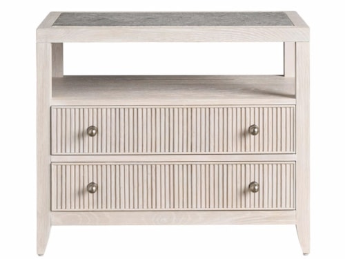 Carmen Two Drawer Nightstand