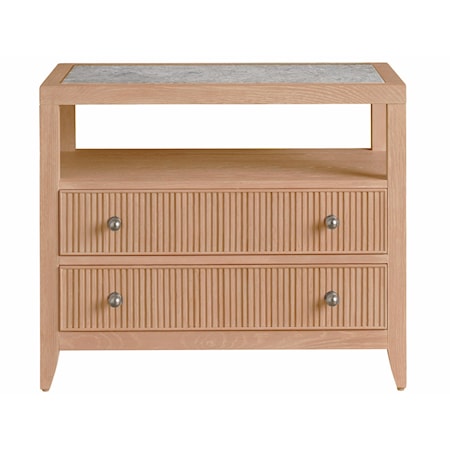 Carmen Two Drawer Nightstand