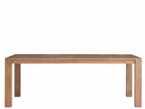 Coastal Rectangular Dining Table with Leaf Extensions