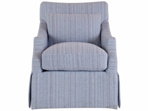 Casual Accent Chair in Performance Fabric