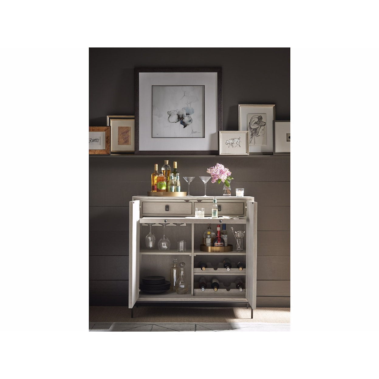 Universal COALESCE 2-Door Bar Cabinet