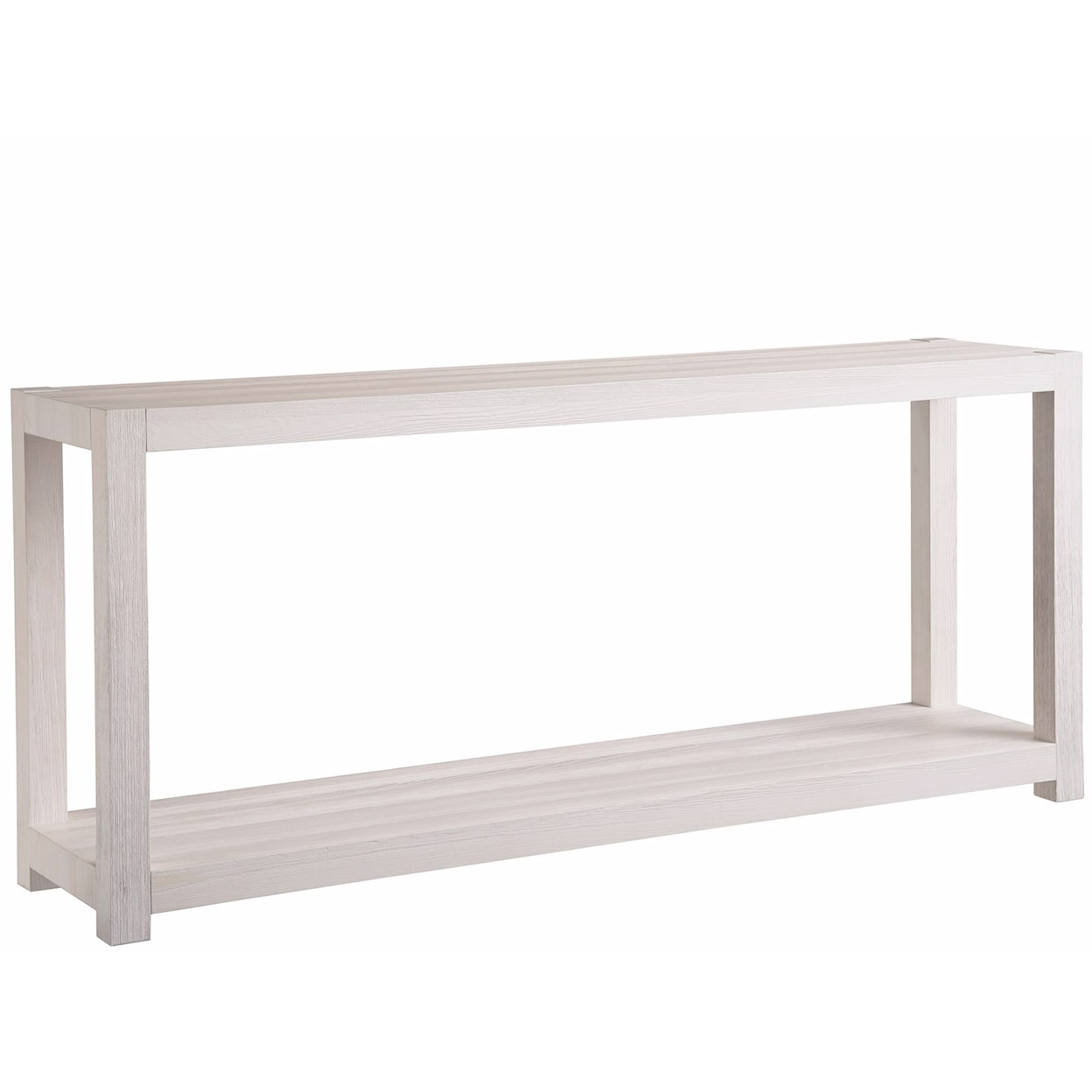 Universal Weekender Coastal Living Home Collection Console Table with Display Shelf