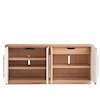 Universal Weekender Coastal Living Home Collection 4-Door Storage Credenza