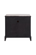 Universal COALESCE Contemporary Accent Table with Stone Top