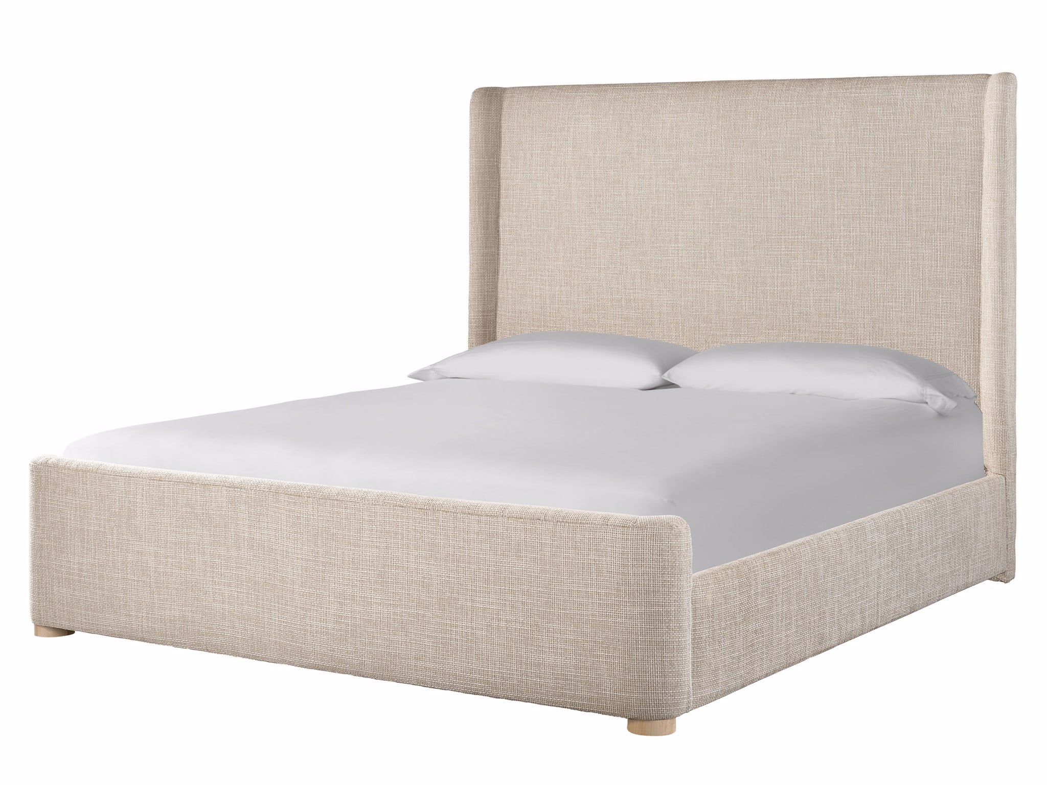 King High Panel Bed
