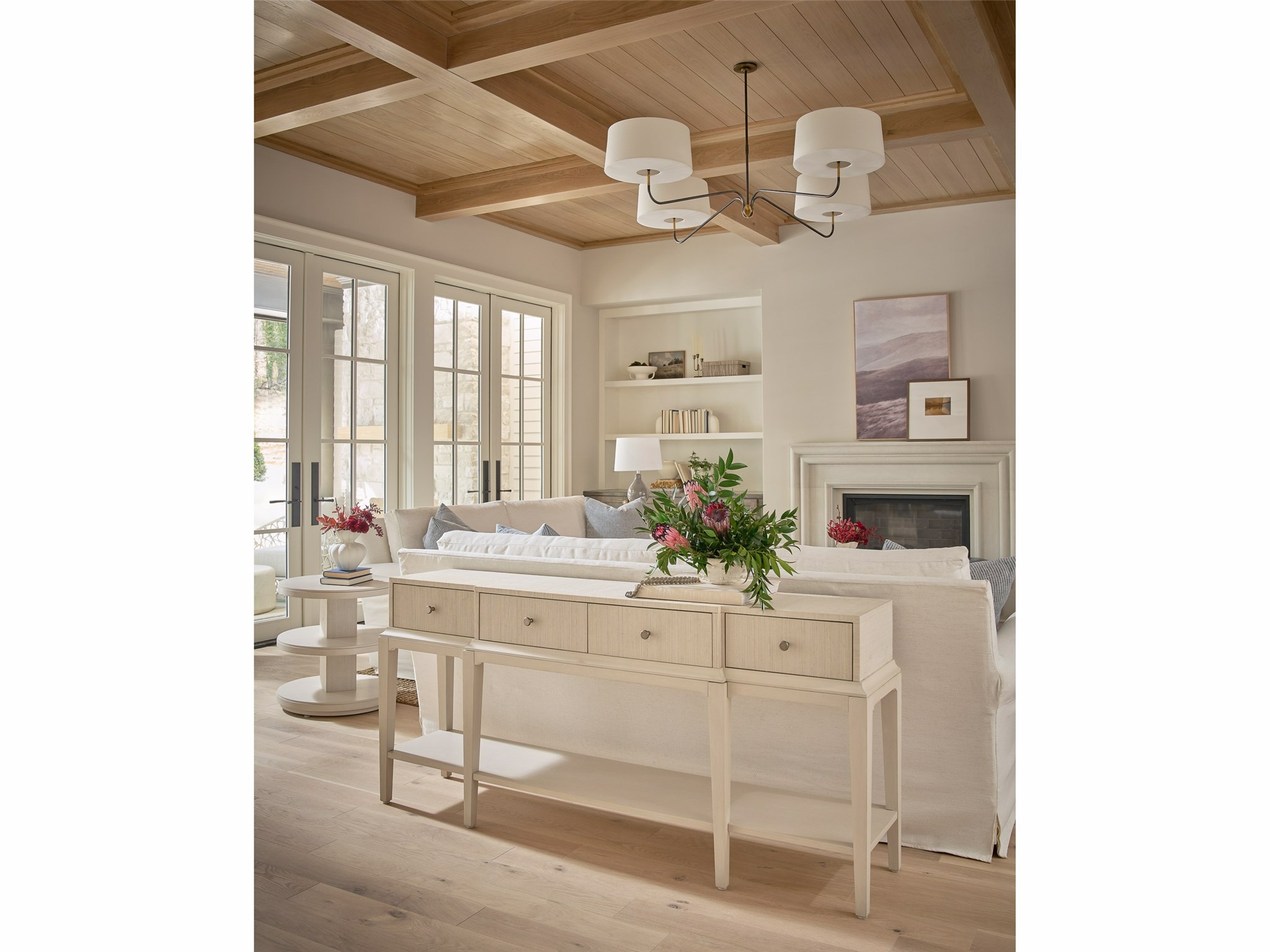 Universal Birchaven 4-Drawer Console Table