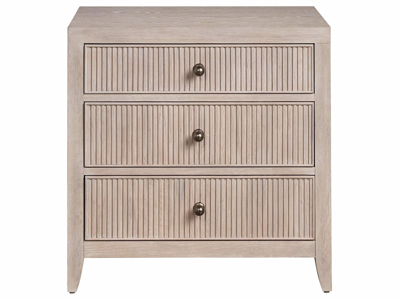 Carmen Three Drawer Nightstand