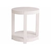 Universal Weekender Coastal Living Home Collection End Table with Lower Display Shelf