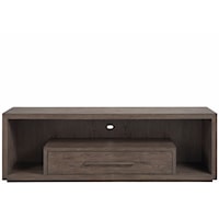 Contemporary Media Console with LED Lighting