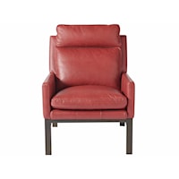 Scarlet Accent Chair with Metal Legs