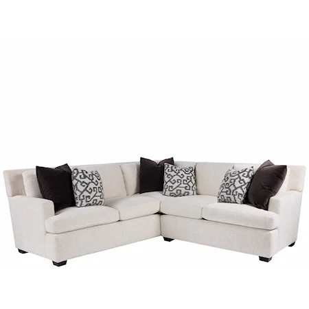 Emmerson 2-Piece Sectional with Track Arms