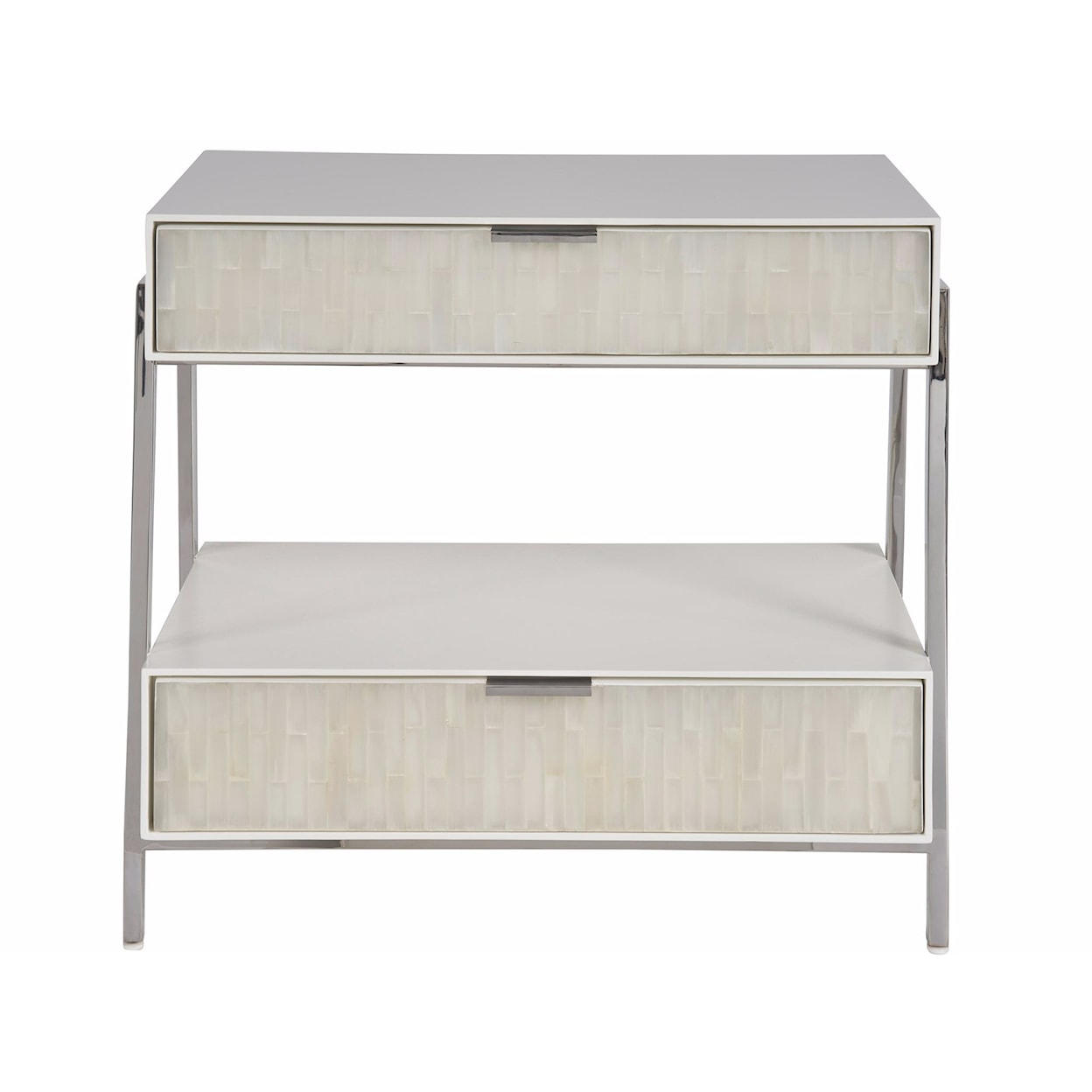 Universal New Modern 2-Drawer Nightstand