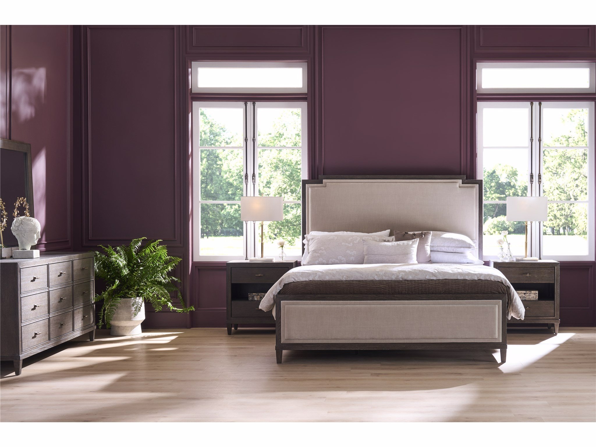 O'Connor Designs Montclair King Panel Bed