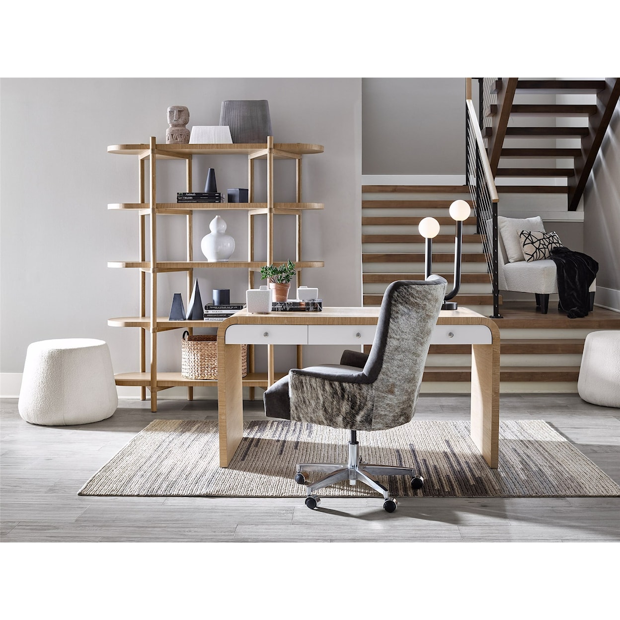 Universal Nomad Etagere with Open Shelving