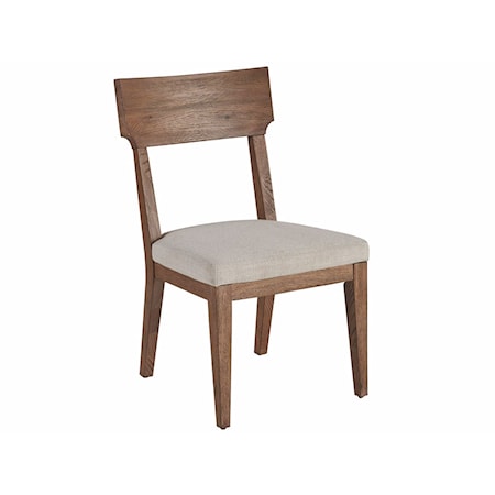 Sienna Wood Back Side Chair