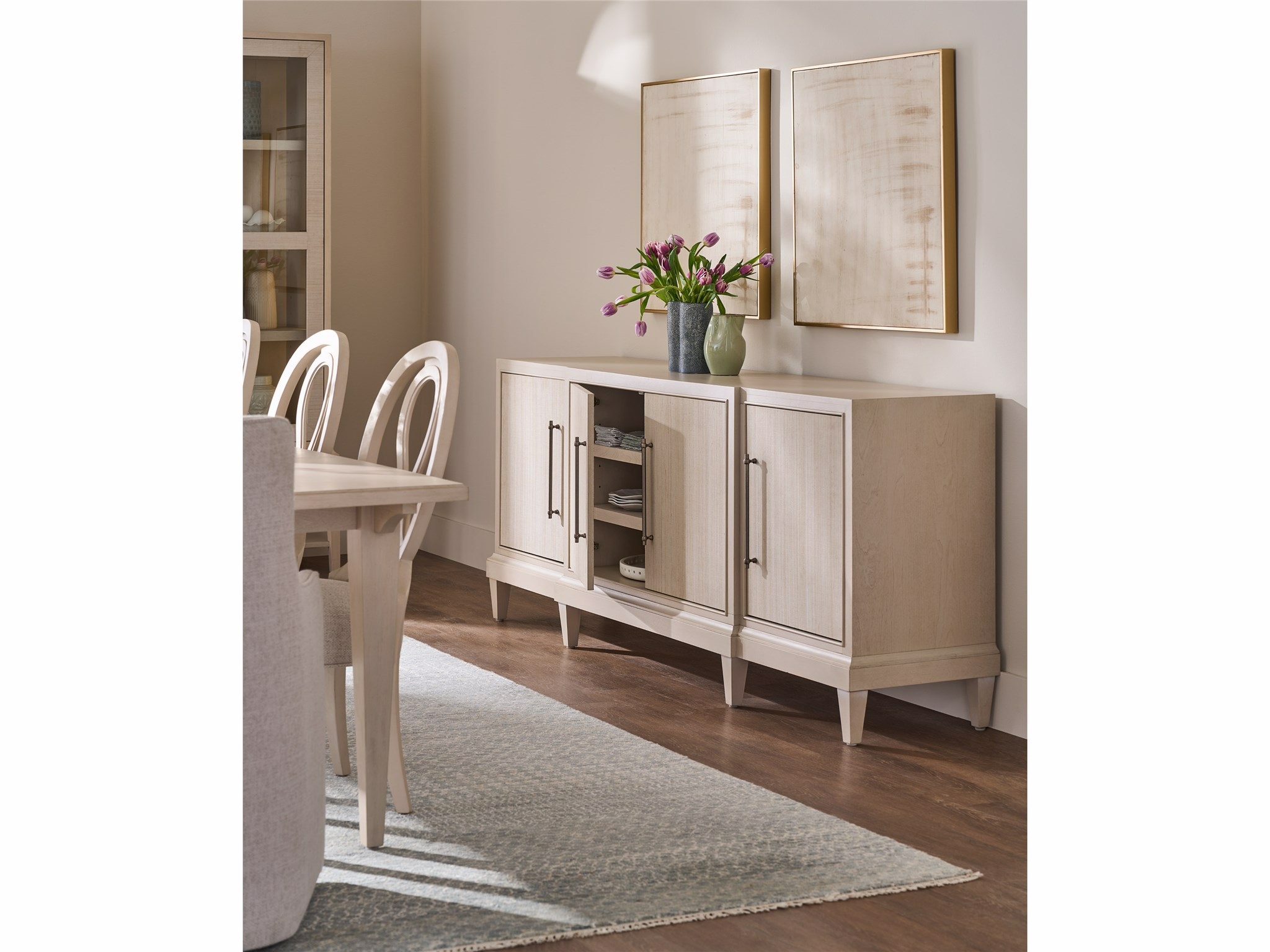 Universal Birchaven 4-Door Credenza