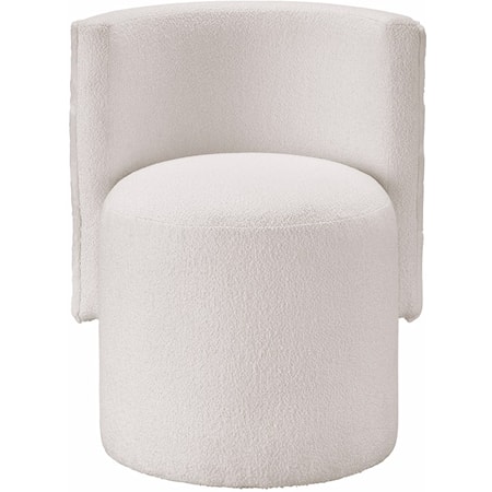 Contemporary Upholstered Vanity Chair