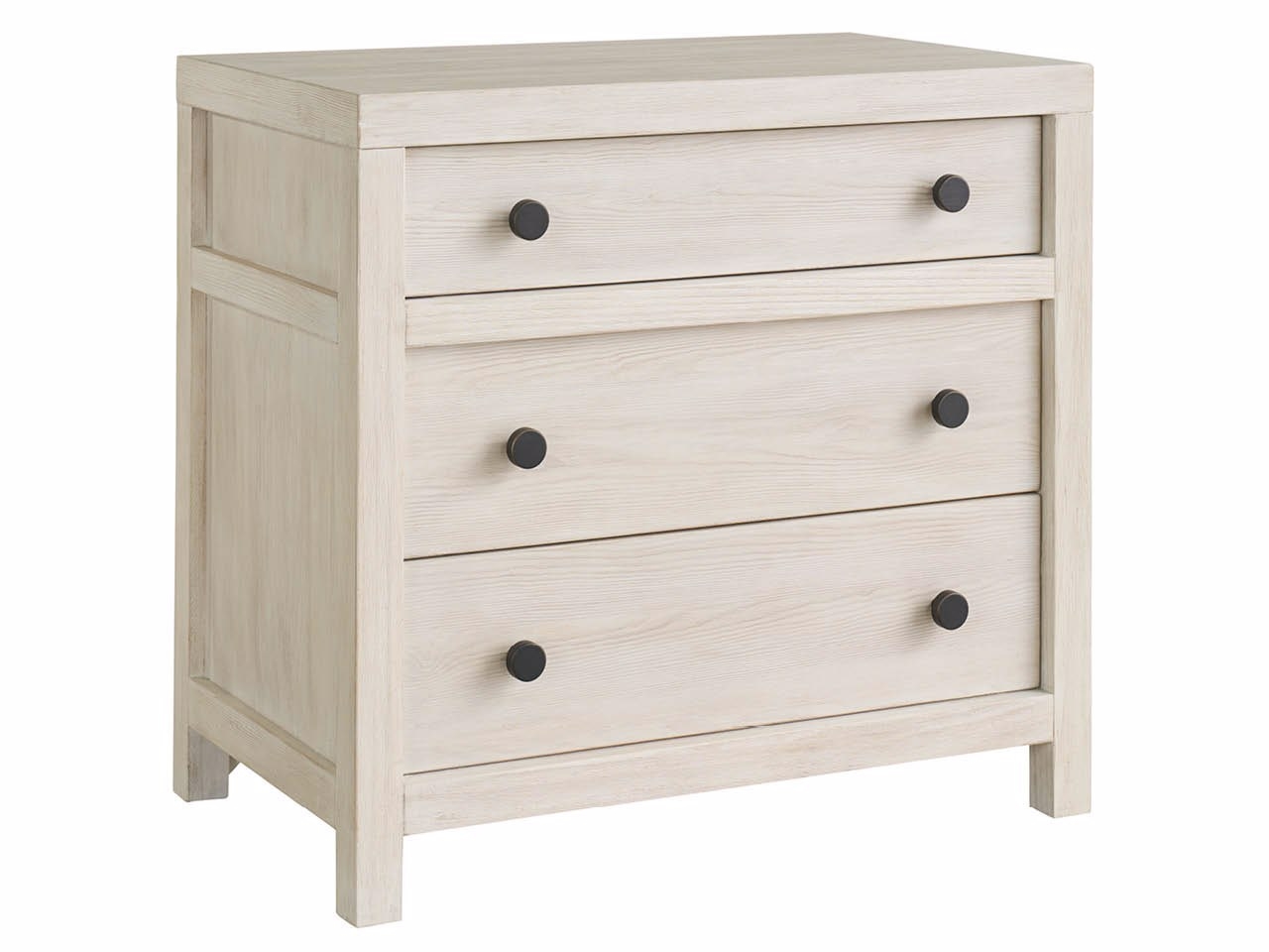 River Rock 3-Drawer Nightstand