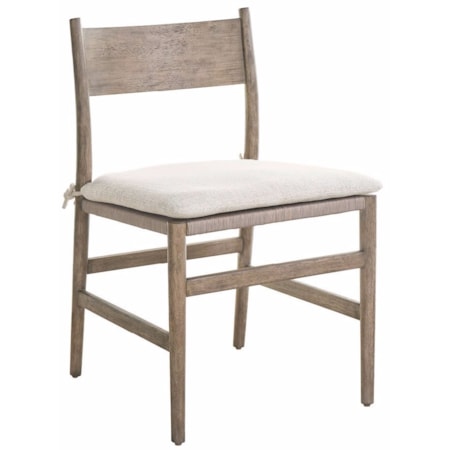Boulder Wood Back Side Chair