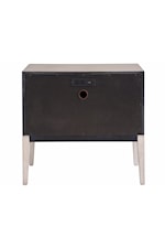 Universal COALESCE Contemporary 2-Drawer Nightstand with USB Ports