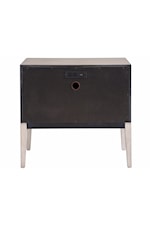 Universal COALESCE Contemporary 3-Drawer Nightstand with USB Ports