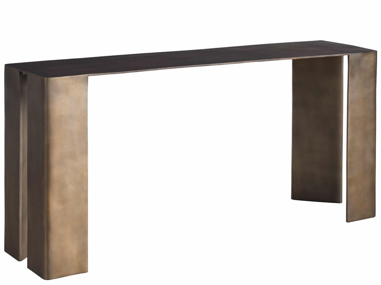 O'Connor Designs Modern- Mist & Veil Sculptural Console Table