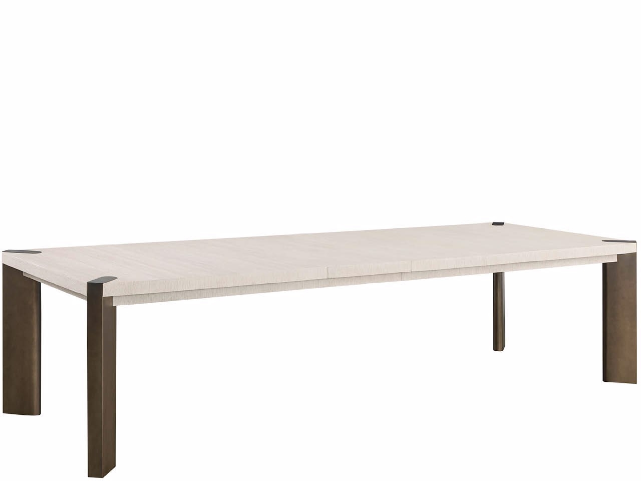 O'Connor Designs Modern- Mist & Veil Extension Dining Table w/Self-Storing Leaves