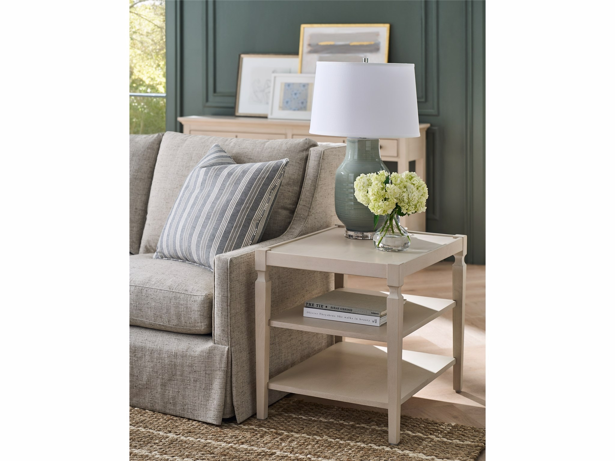 2-Shelf End Table