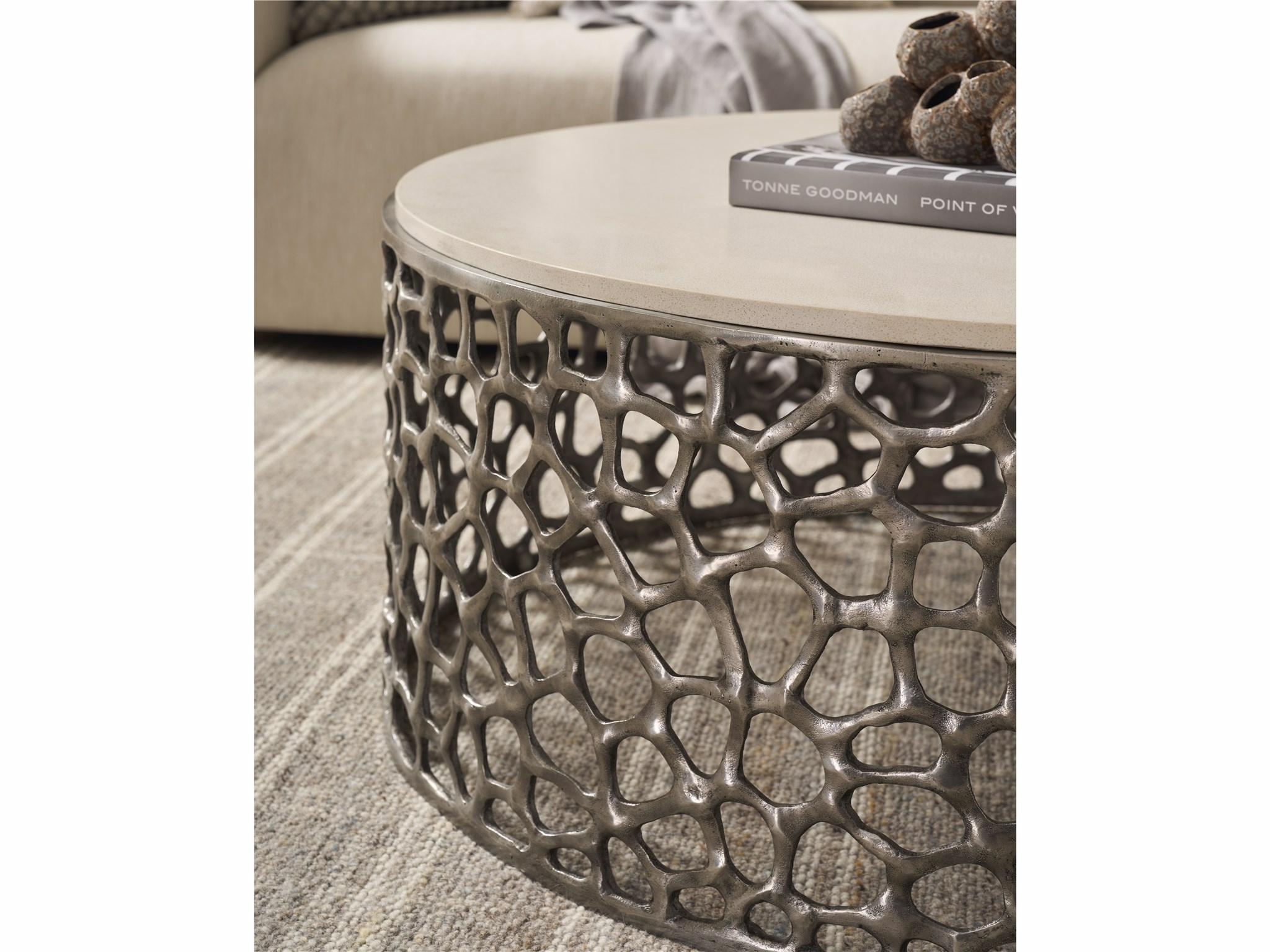 O'Connor Designs Oasis - Coastal Living Home Collection Round Cocktail Table