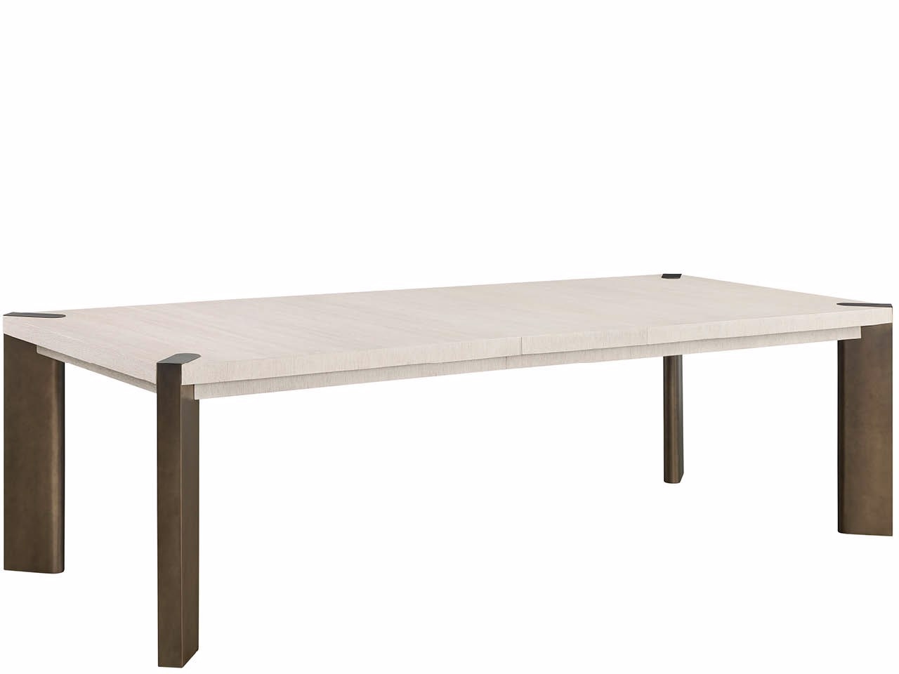 O'Connor Designs Modern- Mist & Veil Extension Dining Table w/Self-Storing Leaves