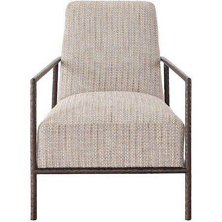 Contemporary Special Order Upholstered Accent Chair