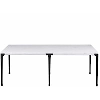 Contemporary Rectangular Cocktail Table