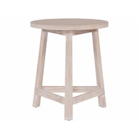 Coastal Round End Table