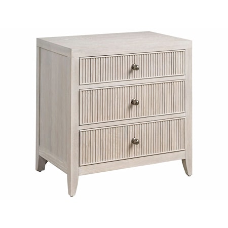 Carmen Three Drawer Nightstand