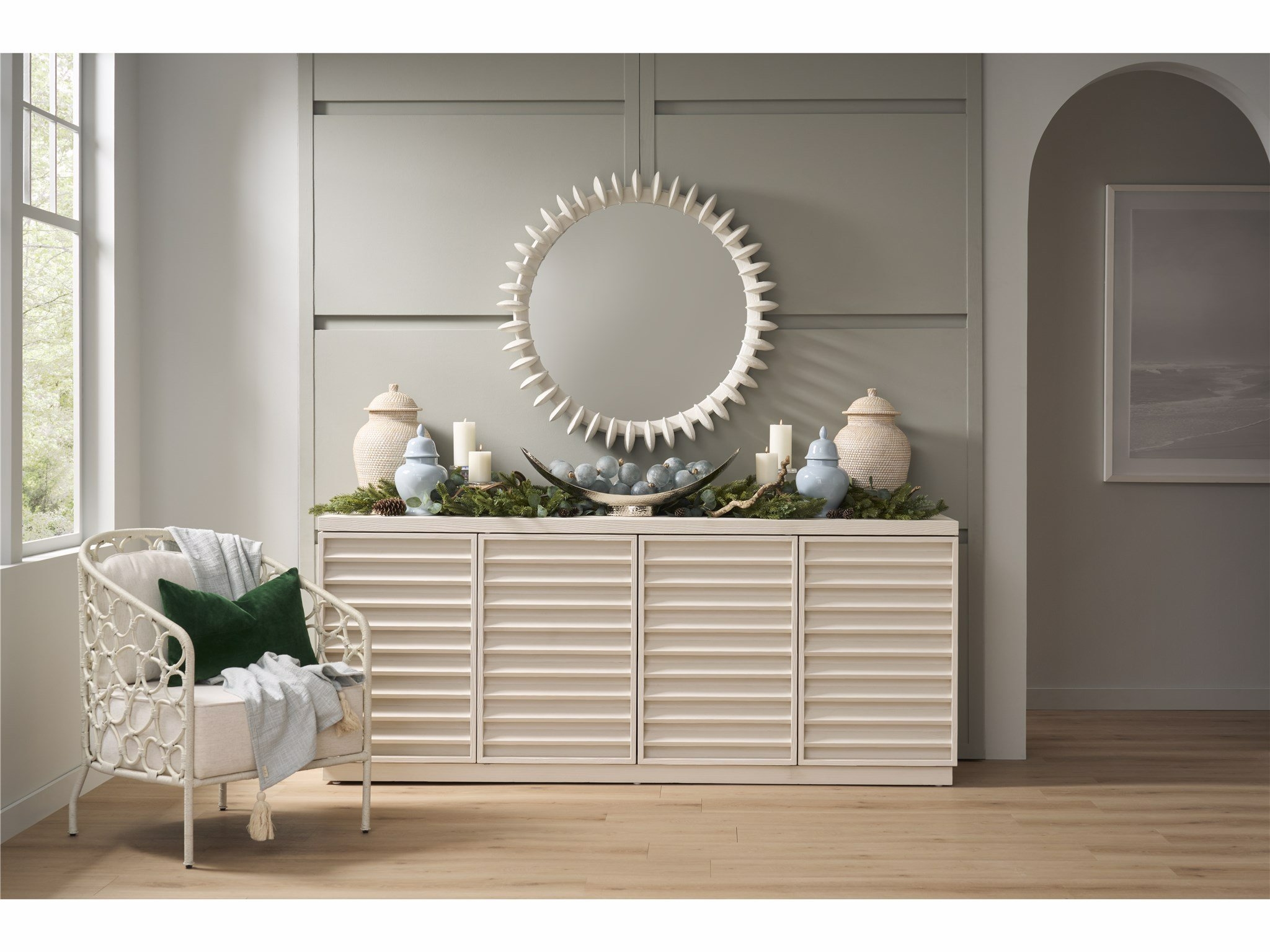 O'Connor Designs Oasis - Coastal Living Home Collection 4-Door Credenza